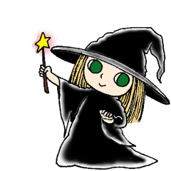 Move)Cute witch.