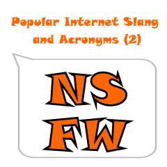 Popular Internet Slang Words (2)