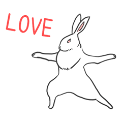 Moonlight Yoga Rabbit