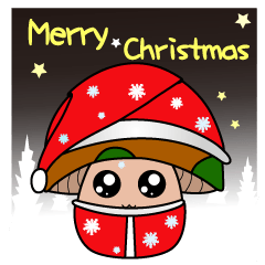 Mush-Mushroom_Merry Christmas
