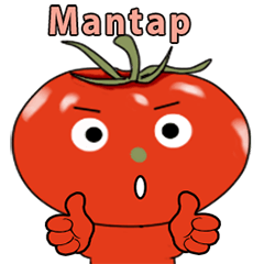 Tomato fruit sticker
