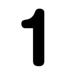 (1-35)simple BINGO number stickers