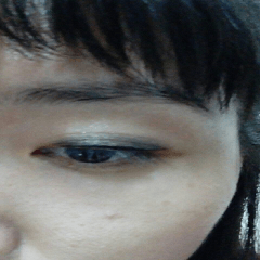 First eye makeup