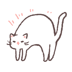 TAO TIAN BIG WAVE- NO.1 white cute cat