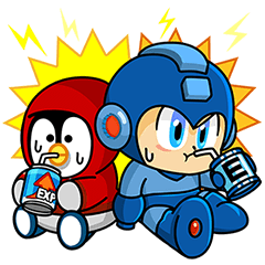LINE Rangers × Mega Man Collaboration