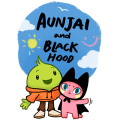 Aunjai and Black Hood
