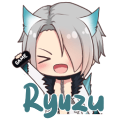 Ryuzu the white wolf