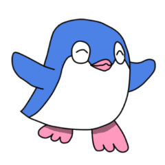 JumpingPenguin Sticker