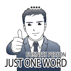 Business Person Just one word J