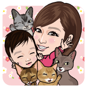 Michel and cat