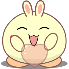 Yellow rabbit : Animated – LINE 스티커 | LINE STORE