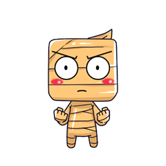 MUMU the box - head mummy : keseharian