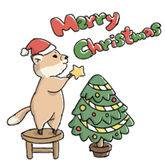 Fluffy Lovely Fox- Let's Christmas!!!