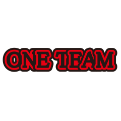 One Team Sticker