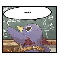 Comical Prinny custom stickers (en)