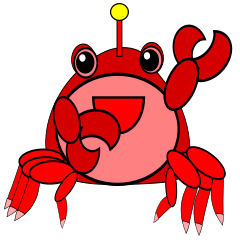 Paper lantern crab