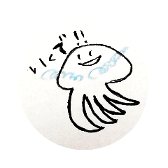 関西弁を喋る手描きゆるくらげ