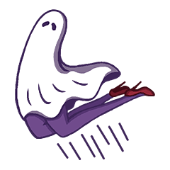 Beautiful legs ghost