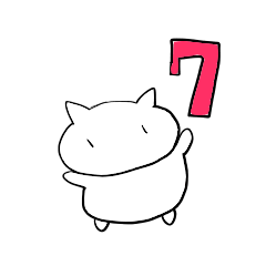 super slow cat sticker vol.7