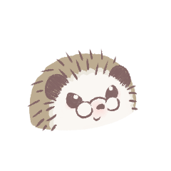 Glasses Hedgehog