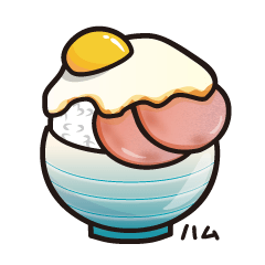 Fried egg bowl(no character)
