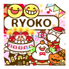 Annual events stickers"RYOKO"