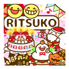 Annual events stickers"RITSUKO"