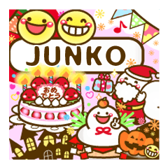 Annual events stickers"JUNKO"