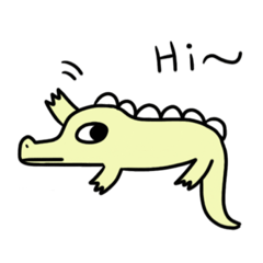 Alco - white crocodile