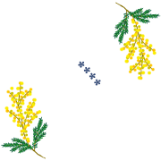 Northern Europe Botanical Sticker