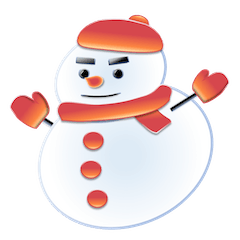 Slow and soft Snowman because winter