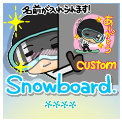 Japonês. Snowboard. Reação.