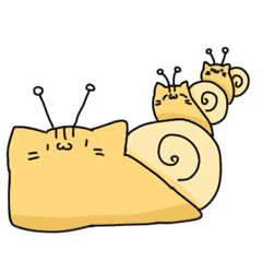 ねこつむりとにゃめくじ