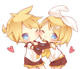 Small Kagamine Rin And Kagamine Len Yabe Line貼圖代購 台灣no 1 最便宜高效率的代購網