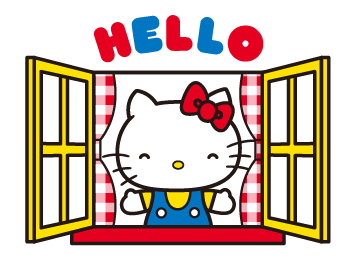 Hello Kitty Animated Stickers รูปที่ 1
