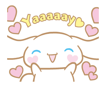 Cinnamoroll สติกเกอร์อนิเมชัน♪ รูปที่ 1