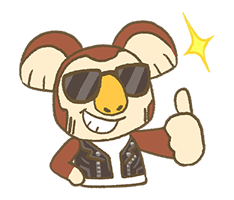 Animal Crossing สติกเกอร์ฉลอง 15 ปี รูปที่ 1