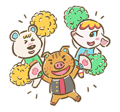 Animal Crossing สติกเกอร์ฉลอง 15 ปี รูปที่ 15