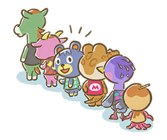 Animal Crossing สติกเกอร์ฉลอง 15 ปี รูปที่ 28