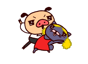 PANPAKA เต้นรำร่าเริง♪สติกเกอร์ช่างจ้อ รูปที่ 2