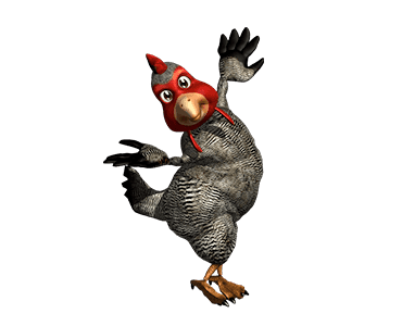 Naughty Chicken [Grey] รูปที่ 1