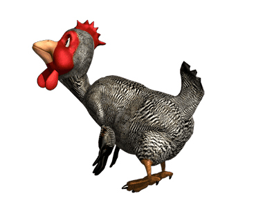 Naughty Chicken [Grey] รูปที่ 5
