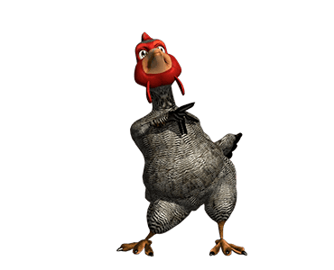 Naughty Chicken [Grey] รูปที่ 6