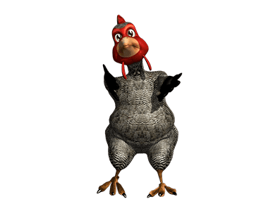 Naughty Chicken [Grey] รูปที่ 7