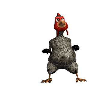 Naughty Chicken [Grey] รูปที่ 8