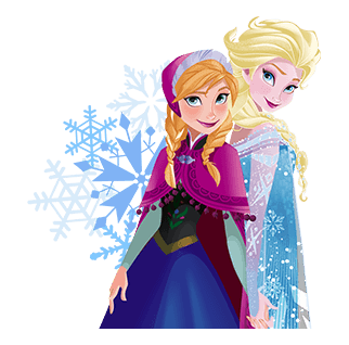 Frozen สติกเกอร์ป๊อปอัพ รูปที่ 1