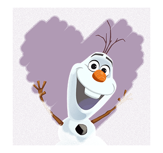 Frozen สติกเกอร์ป๊อปอัพ รูปที่ 4