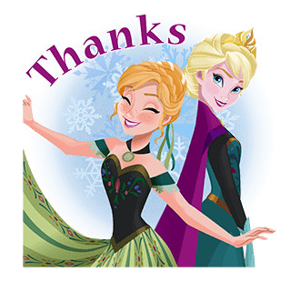 Frozen สติกเกอร์ป๊อปอัพ รูปที่ 11
