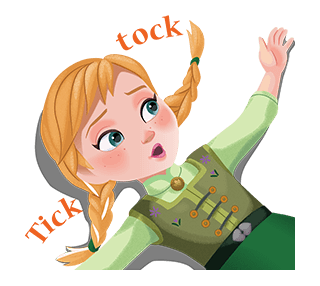 Frozen สติกเกอร์ป๊อปอัพ รูปที่ 16