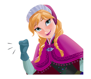 Frozen สติกเกอร์ป๊อปอัพ รูปที่ 19